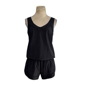 Lululemon Speedy Runsie Open Back Romper size 6